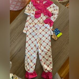 Floral Pink Kids England Roses.